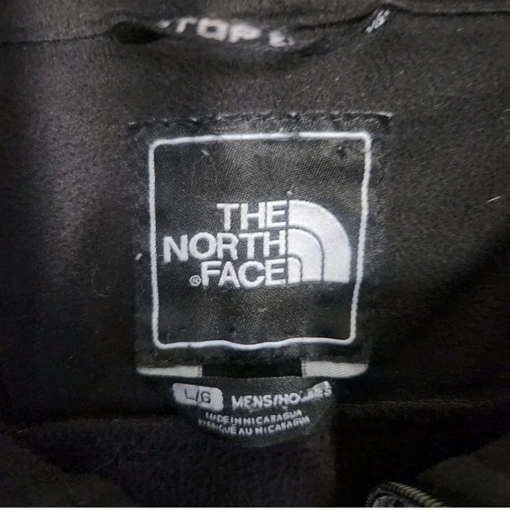 The North Face‎ Mens L Jacket Windwall Black Full Zip Soft Shell Winter Thermal